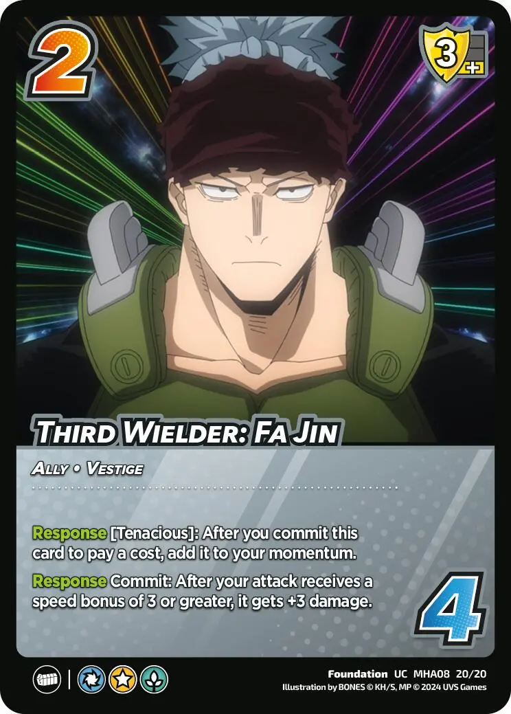 Third Wielder: Fa Jin [Challenger Series: My Hero Academia - Dark Hero Arc] 1