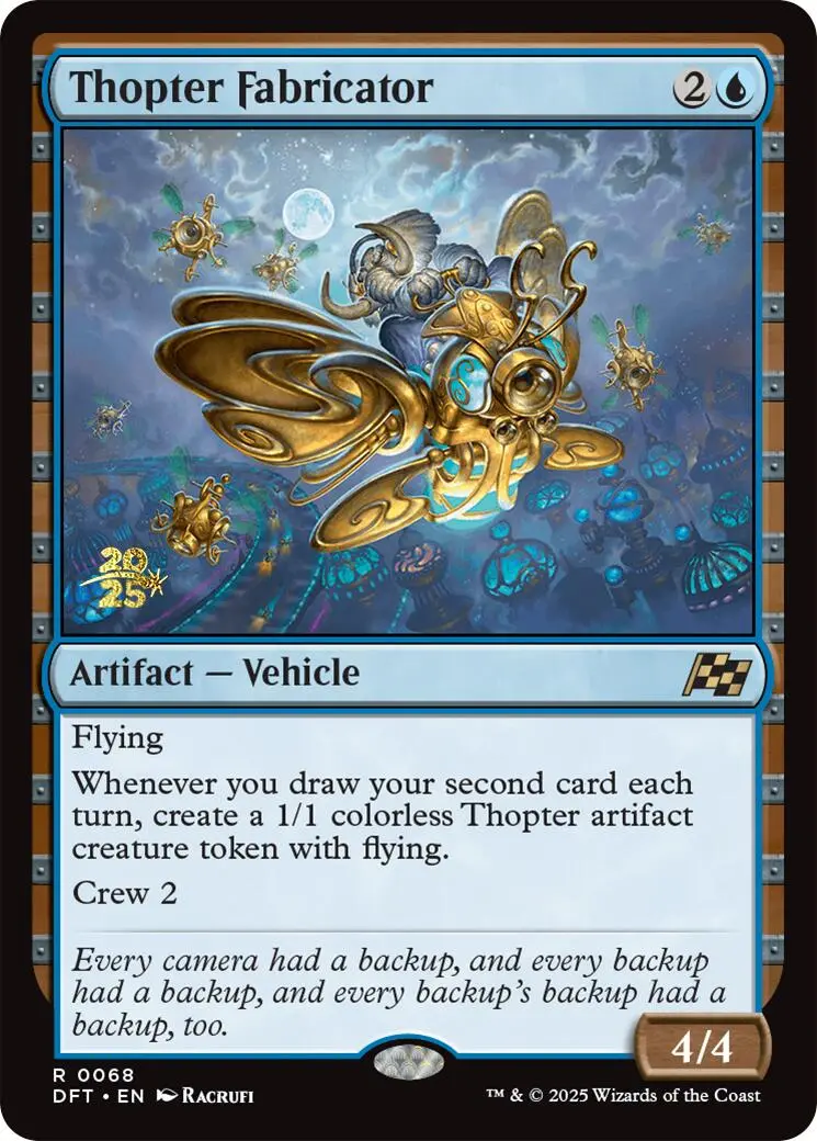 Thopter Fabricator [Aetherdrift Prerelease Promos] 1