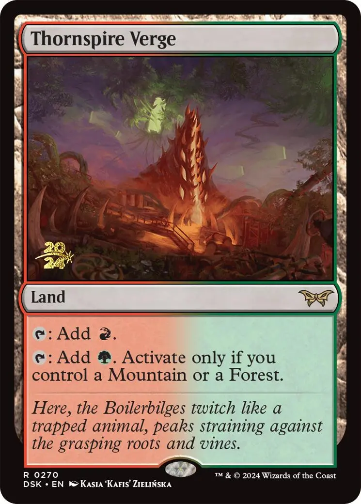 Thornspire Verge [Duskmourn: House Of Horror Prerelease Promos] 1