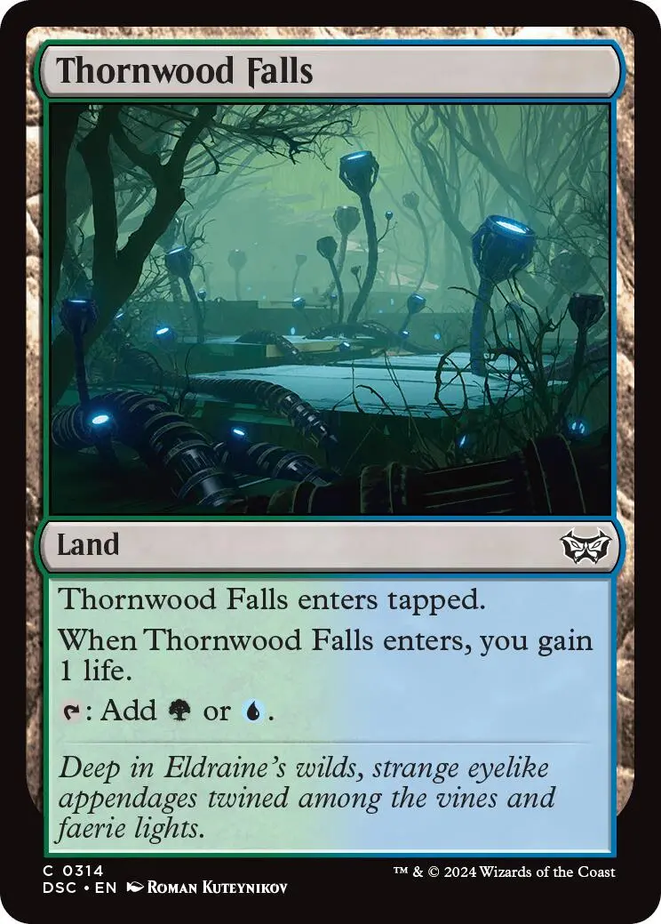 Thornwood Falls [Duskmourn: House Of Horror Commander] 1