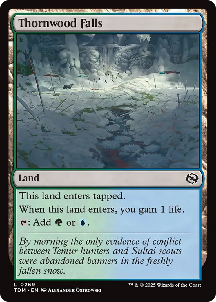 Thornwood Falls [Tarkir: Dragonstorm] 1