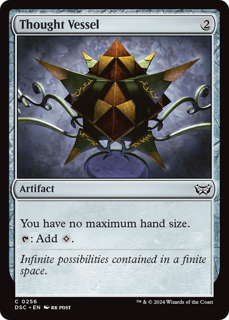 Thought Vessel [Duskmourn: House Of Horror Commander] 1