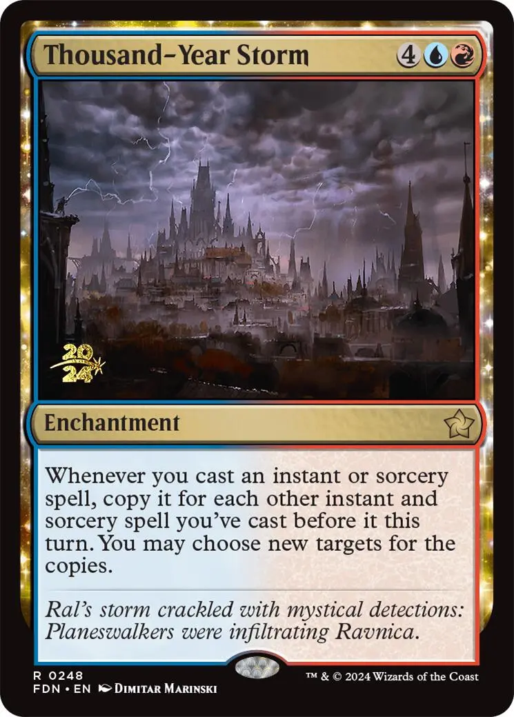 Thousand-Year Storm [Foundations Prerelease Promos] 1