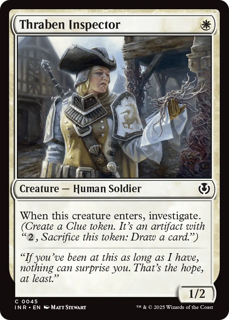 Thraben Inspector [Innistrad Remastered] 1