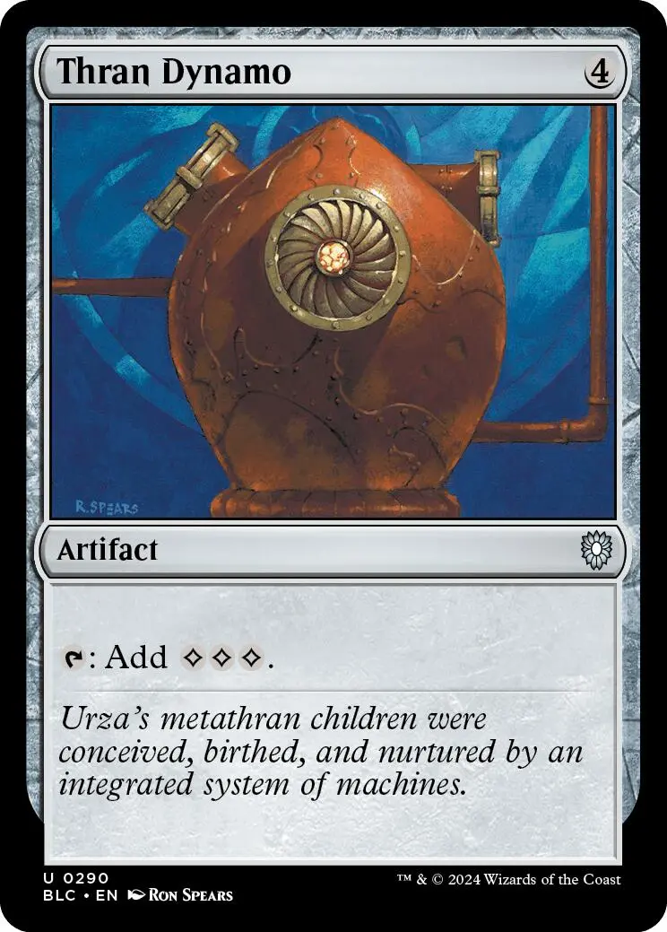 Thran Dynamo [Bloomburrow Commander] 1