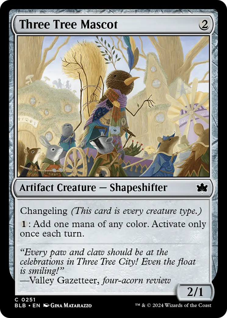 Three Tree Mascot [Bloomburrow] 1