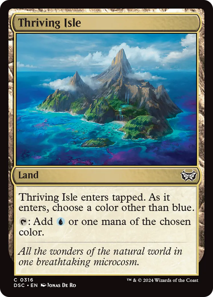 Thriving Isle [Duskmourn: House Of Horror Commander] 1