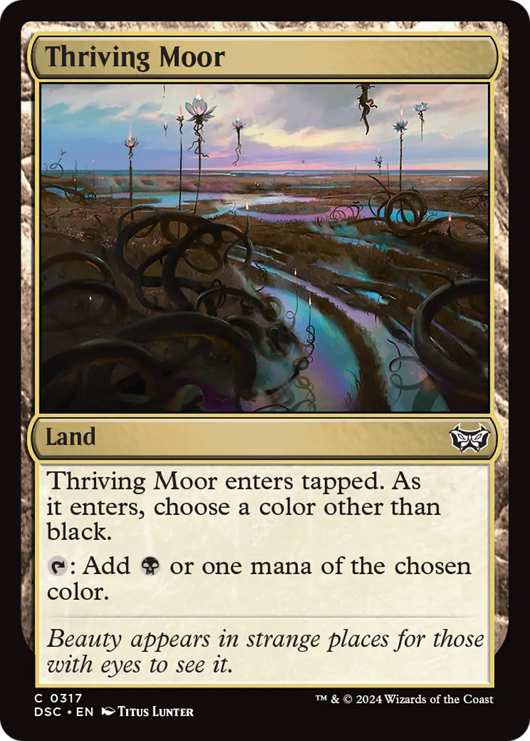 Thriving Moor [Duskmourn: House Of Horror Commander] 1