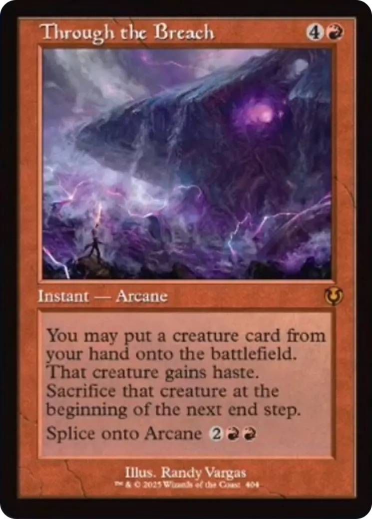 Through The Breach (Retro Frame) [Innistrad Remastered] 1
