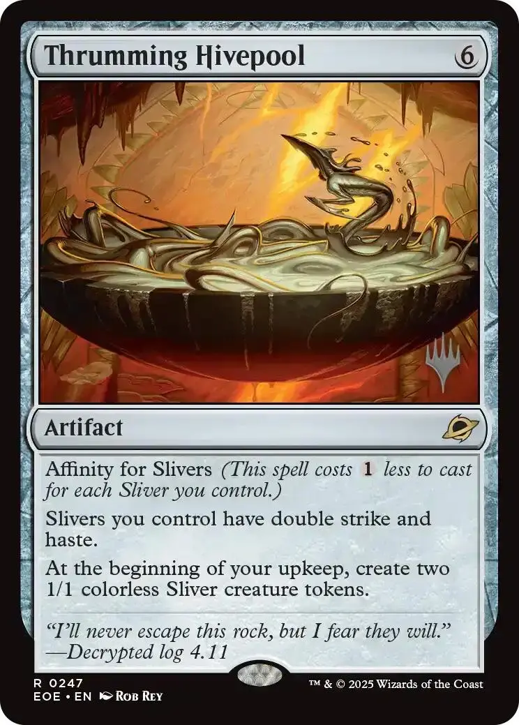 Thrumming Hivepool (Promo Pack) [Edge Of Eternities Promo Pack] 1