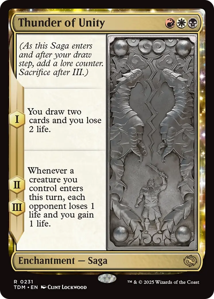 Thunder Of Unity [Tarkir: Dragonstorm] 1