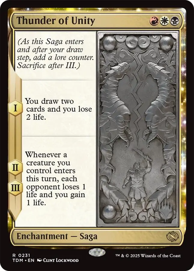Thunder Of Unity [Tarkir: Dragonstorm Promos] 1