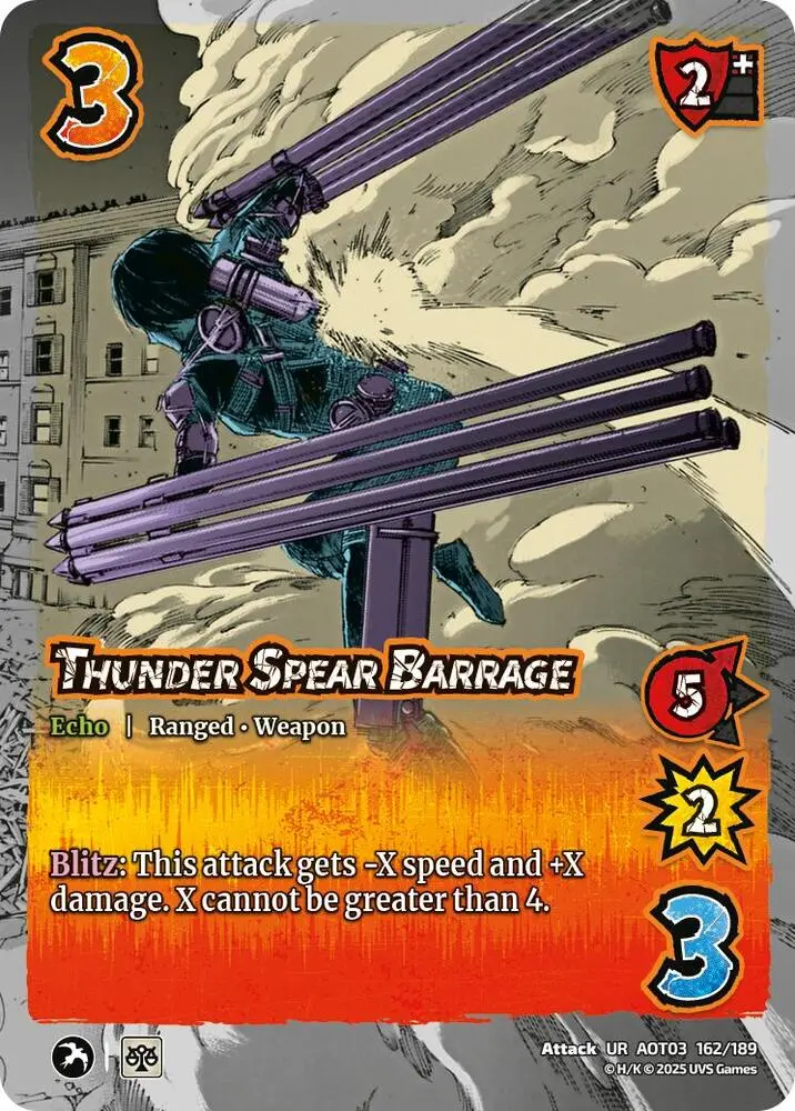 Thunder Spear Barrage 1