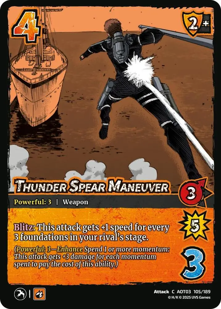 Thunder Spear Maneuver 1