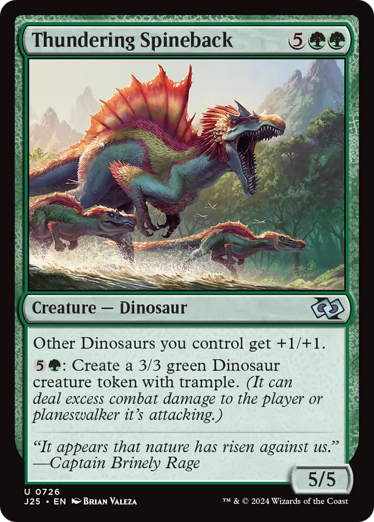 Thundering Spineback [Foundations Jumpstart] 1