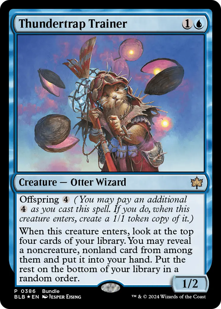 Thundertrap Trainer [Bloomburrow Promos] 1