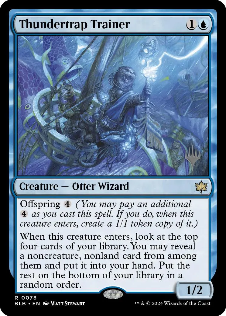 Thundertrap Trainer (Promo Pack) [Bloomburrow Promos] 1