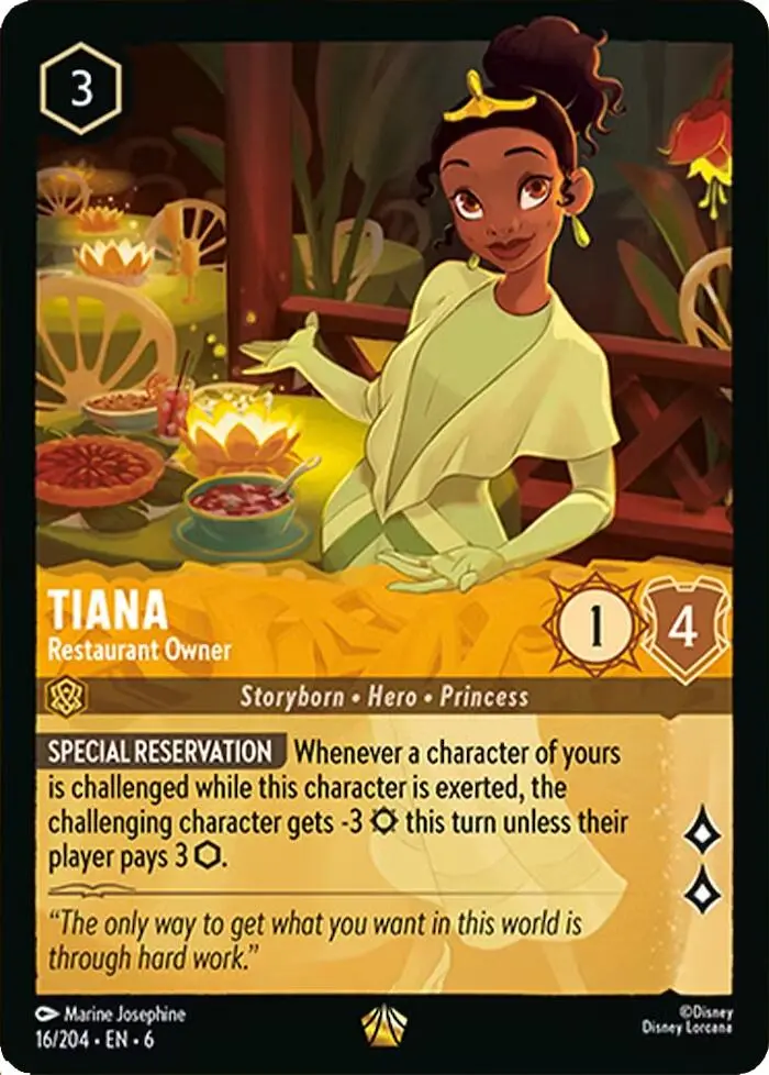Tiana - Restaurant Owner (16/204) [Azurite Sea] 1
