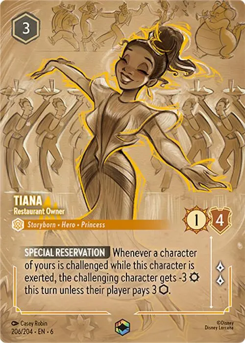 Tiana - Restaurant Owner (Enchanted) (206/204) [Azurite Sea] 1