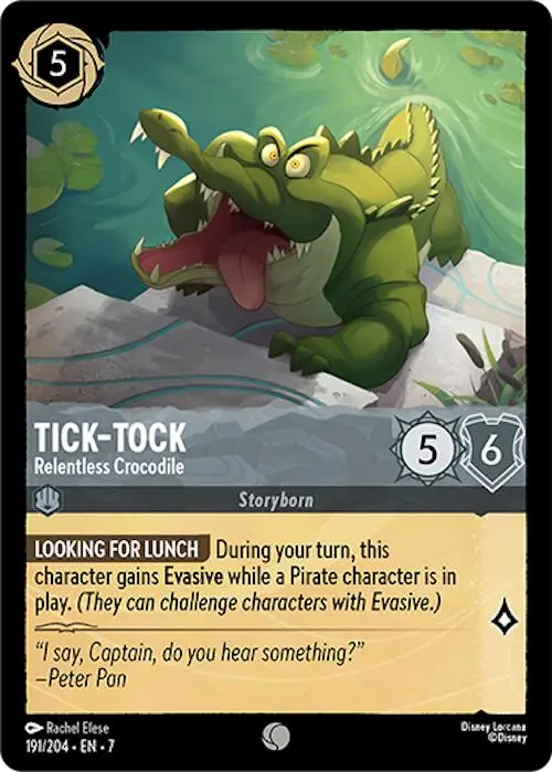 Tick-Tock - Relentless Crocodile (191/204) [Archazia's Island] 1
