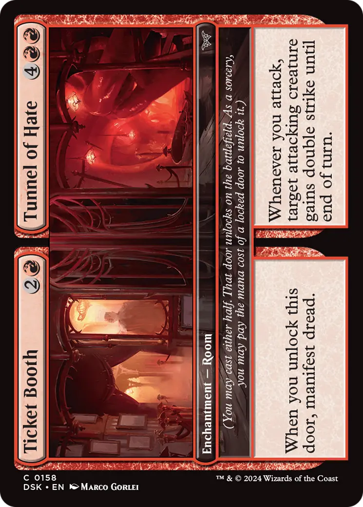 Ticket Booth // Tunnel Of Hate [Duskmourn: House Of Horror] 1