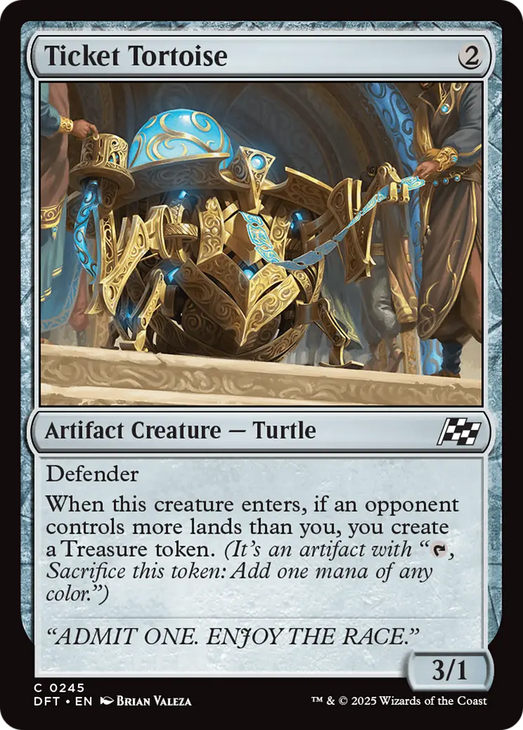 Ticket Tortoise [Aetherdrift] 1
