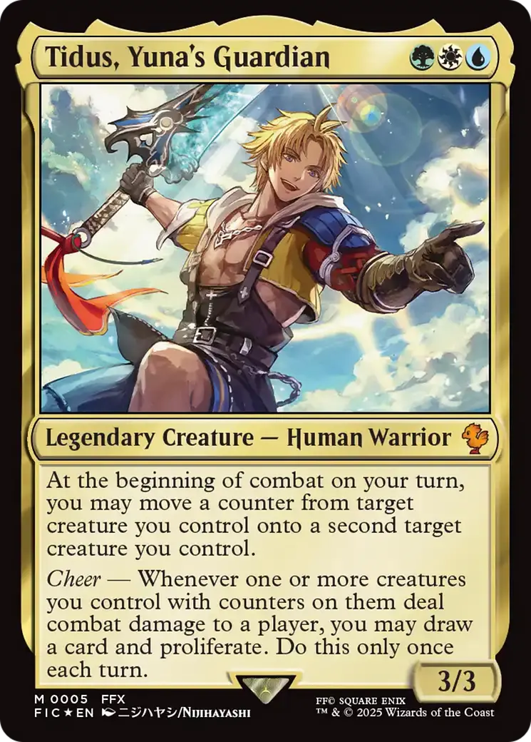 Tidus, Yuna's Guardian [Final Fantasy Commander] 1