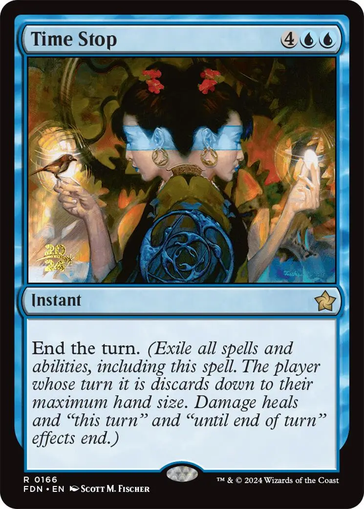 Time Stop [Foundations Prerelease Promos] 1