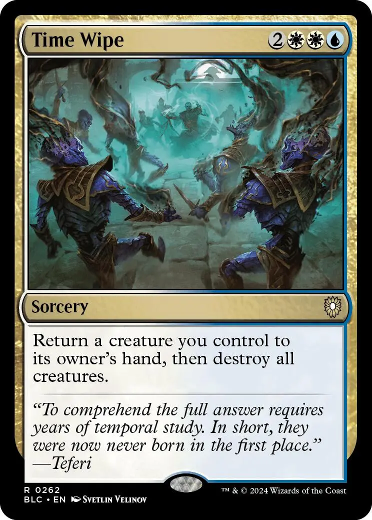 Time Wipe [Bloomburrow Commander] 1