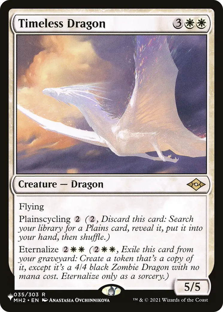 Timeless Dragon [The List] 1