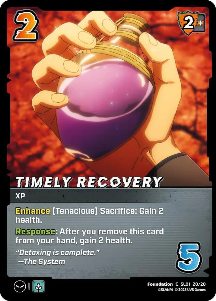 Timely Recovery - Sl01 20/20 - Common 1