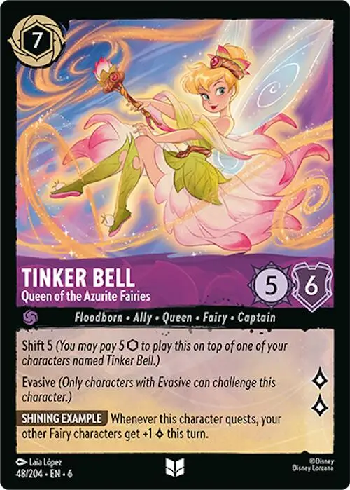 Tinker Bell - Queen Of The Azurite Fairies (48/204) [Azurite Sea] 1