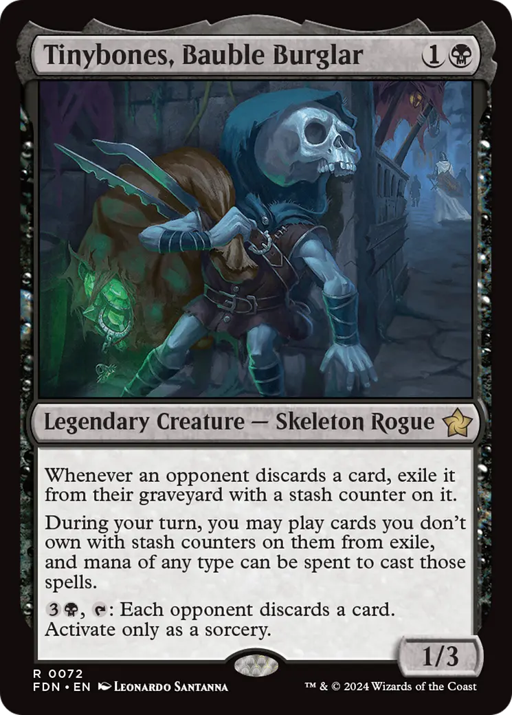 Tinybones, Bauble Burglar [Foundations] 1