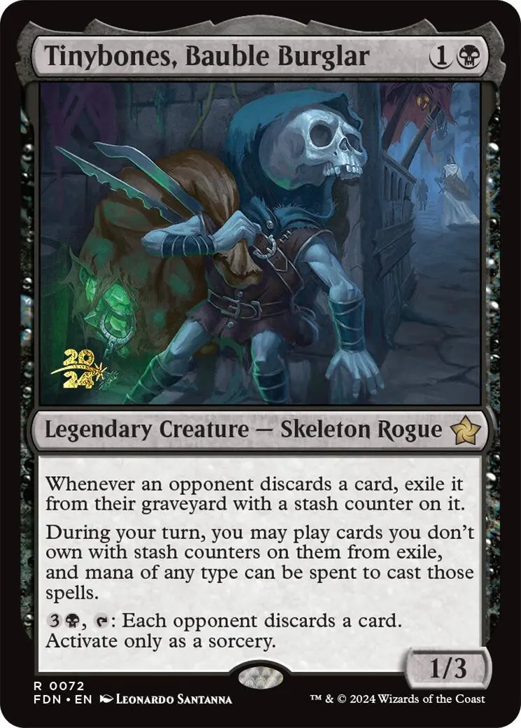 Tinybones, Bauble Burglar [Foundations Prerelease Promos] 1
