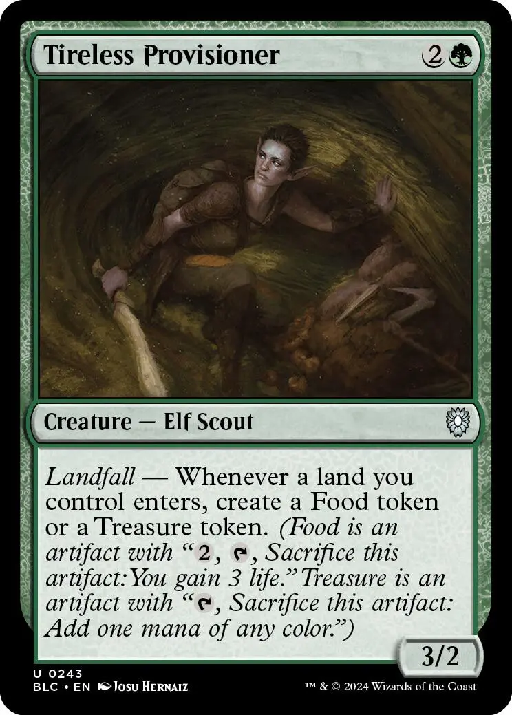 Tireless Provisioner [Bloomburrow Commander] 1