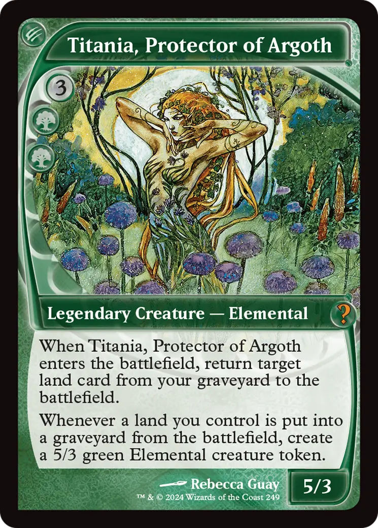 Titania, Protector Of Argoth (Future Sight) [Mystery Booster 2] 1
