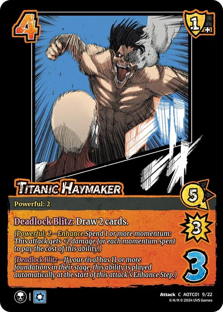Titanic Haymaker - Foil 1