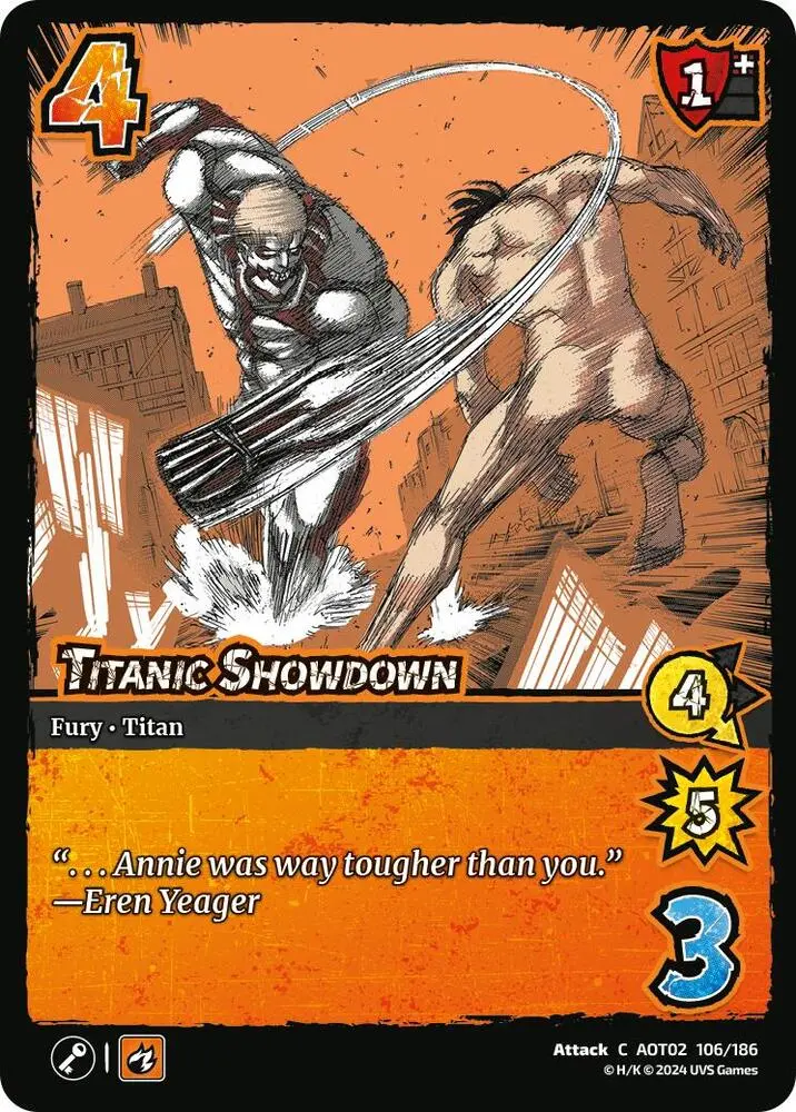Titanic Showdown - Attack On Titan: Origins Of Power (Aot02) 1