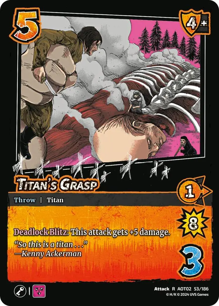 Titan's Grasp - Attack On Titan: Origins Of Power (Aot02) 1
