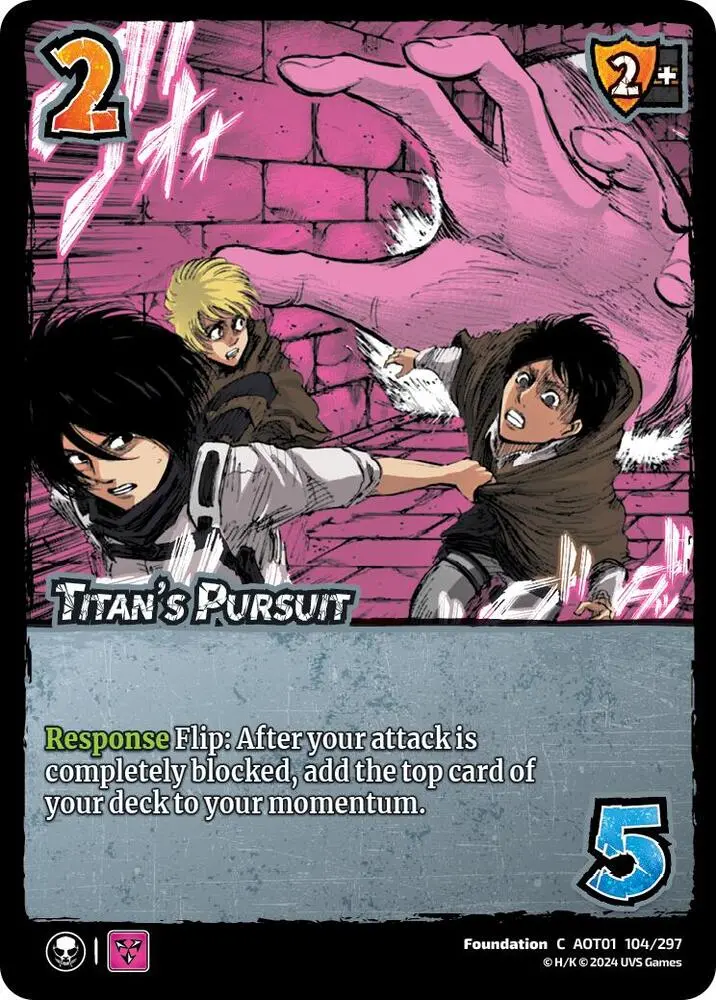 Titan's Pursuit - Attack On Titan: Battle For Humanity (Aot1) 1