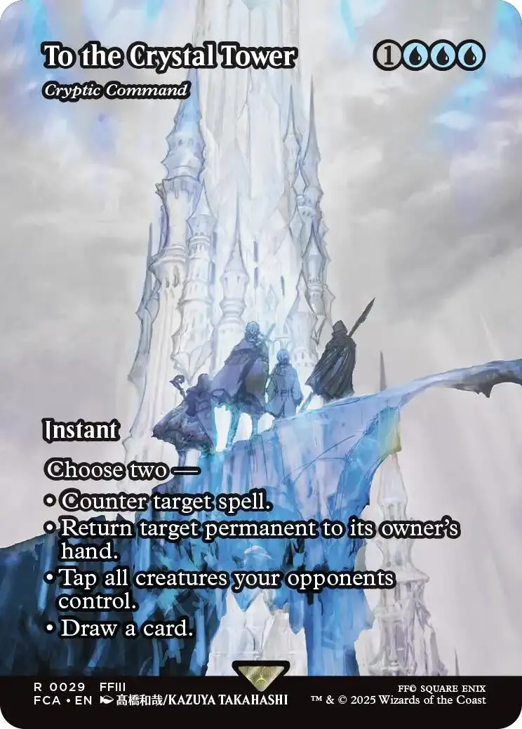 To The Crystal Tower - Cryptic Command (Showcase) [Final Fantasy : Through The Ages] 1