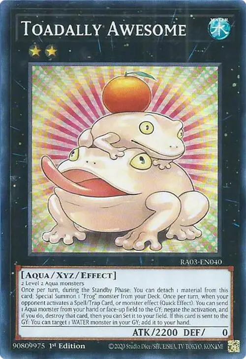 Toadally Awesome [Ra03-En040] Super Rare 1
