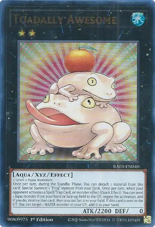 Toadally Awesome (Ur) [Ra03-En040] Ultra Rare 1