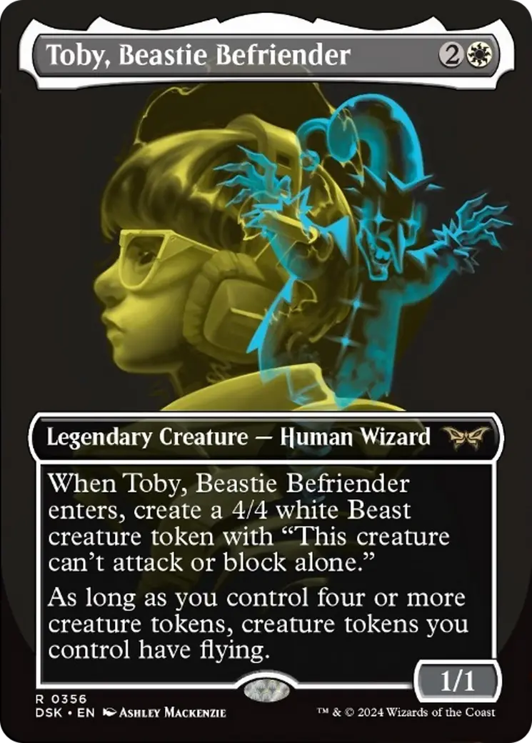 Toby, Beastie Befriender (Showcase) [Duskmourn: House Of Horror] 1