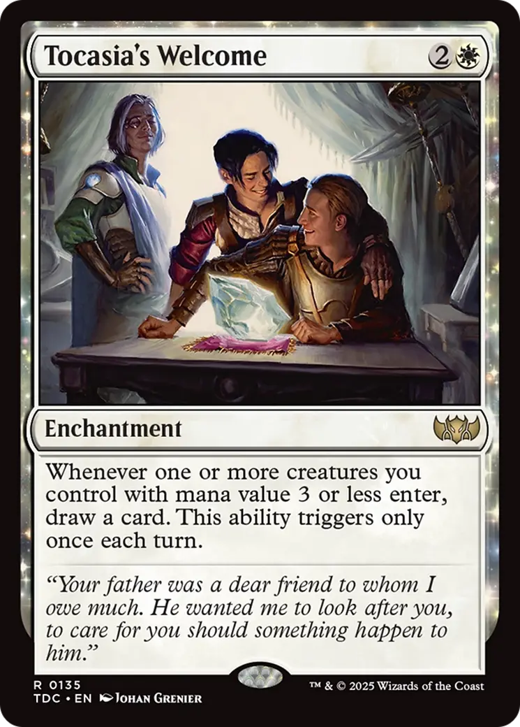 Tocasia's Welcome [Tarkir: Dragonstorm Commander] 1