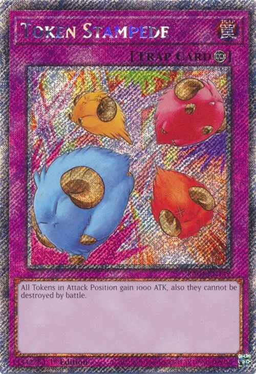 Token Stampede [Ra04-En149] Platinum Secret Rare 1