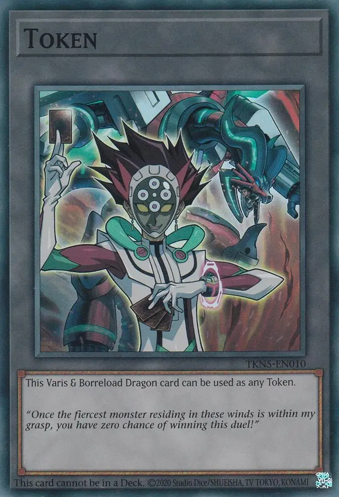 Token: Varis And Borreload Dragon [Tkn5-En010] Super Rare 1