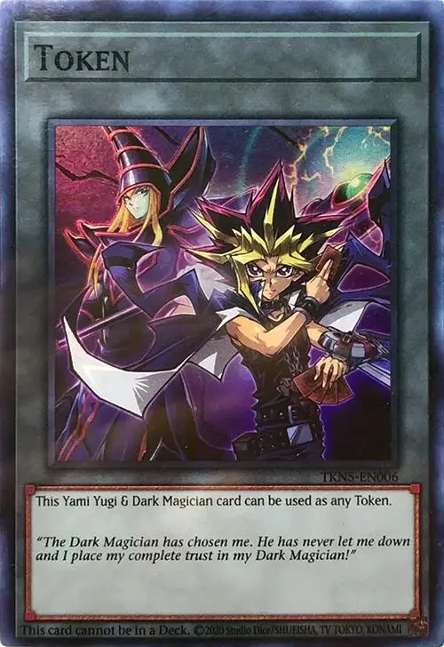 Token: Yami Yugi & Dark Magician [Tkn5-En006] Super Rare 1