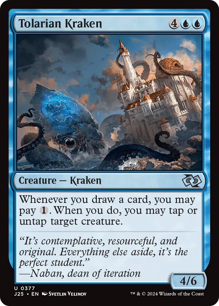 Tolarian Kraken [Foundations Jumpstart] 1