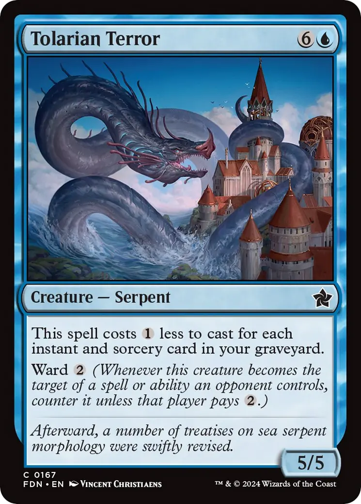 Tolarian Terror [Foundations] 1